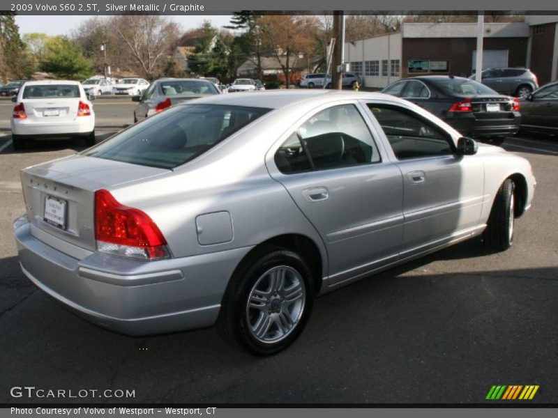 Silver Metallic / Graphite 2009 Volvo S60 2.5T