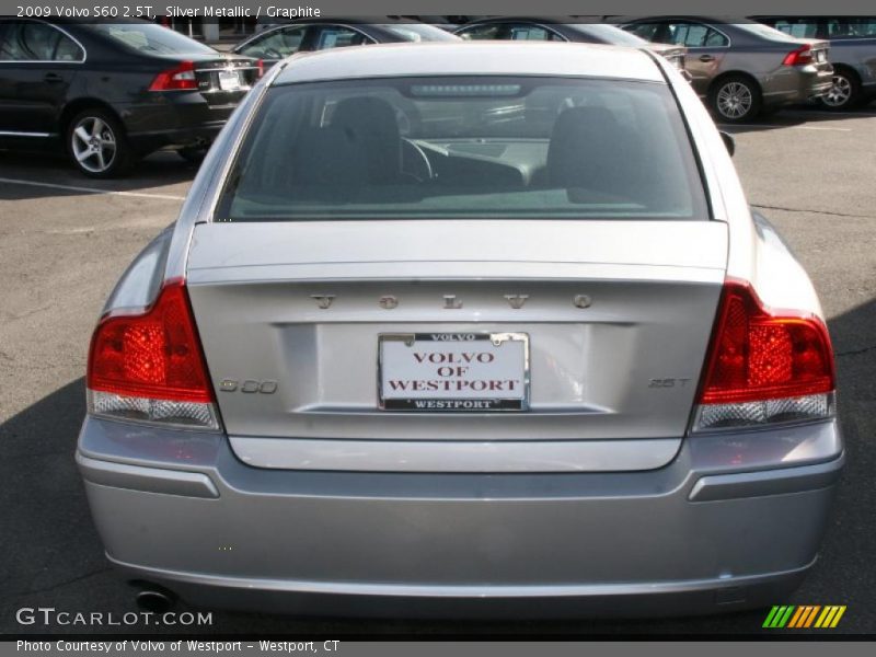Silver Metallic / Graphite 2009 Volvo S60 2.5T