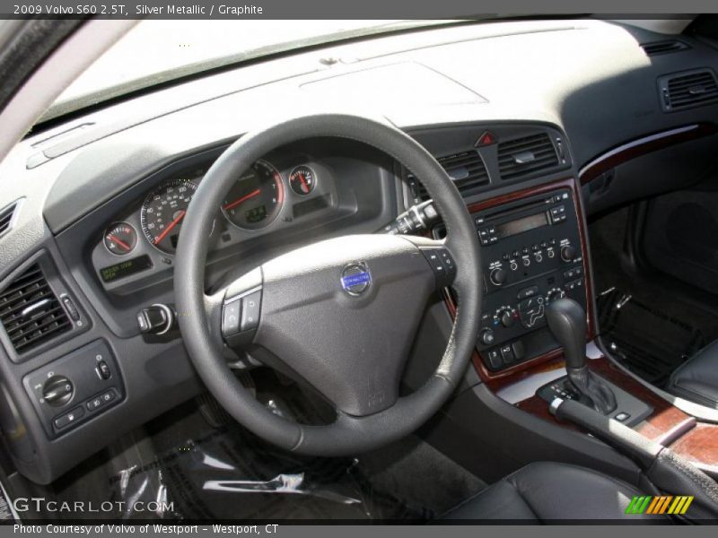 Silver Metallic / Graphite 2009 Volvo S60 2.5T