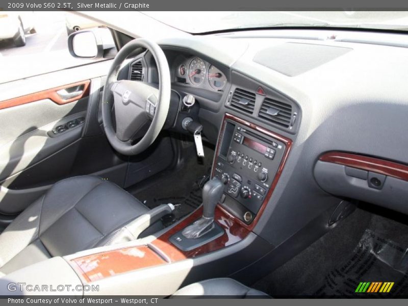 Silver Metallic / Graphite 2009 Volvo S60 2.5T