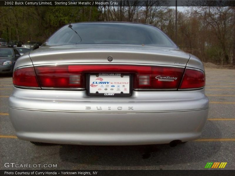 Sterling Silver Metallic / Medium Gray 2002 Buick Century Limited