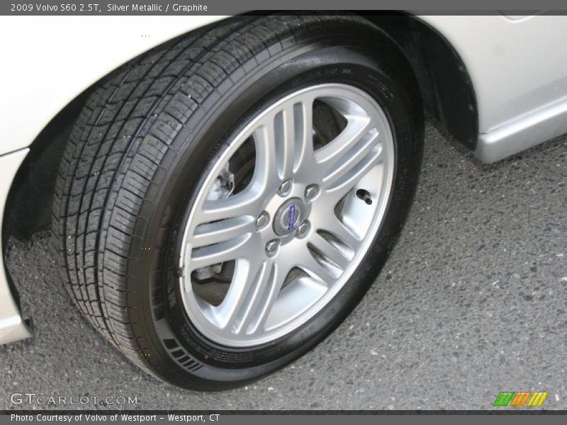 Silver Metallic / Graphite 2009 Volvo S60 2.5T