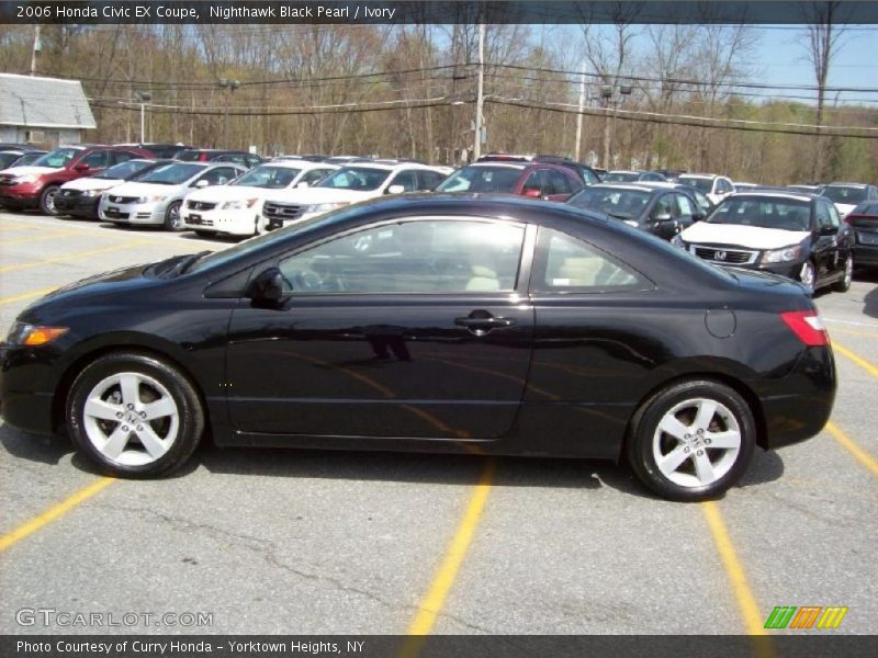 2006 Black honda civic ex #6
