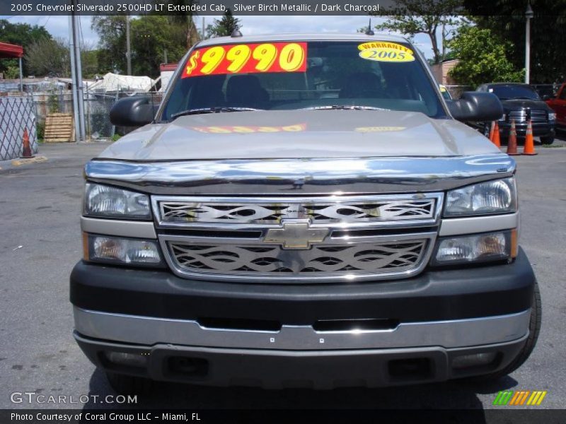Silver Birch Metallic / Dark Charcoal 2005 Chevrolet Silverado 2500HD LT Extended Cab