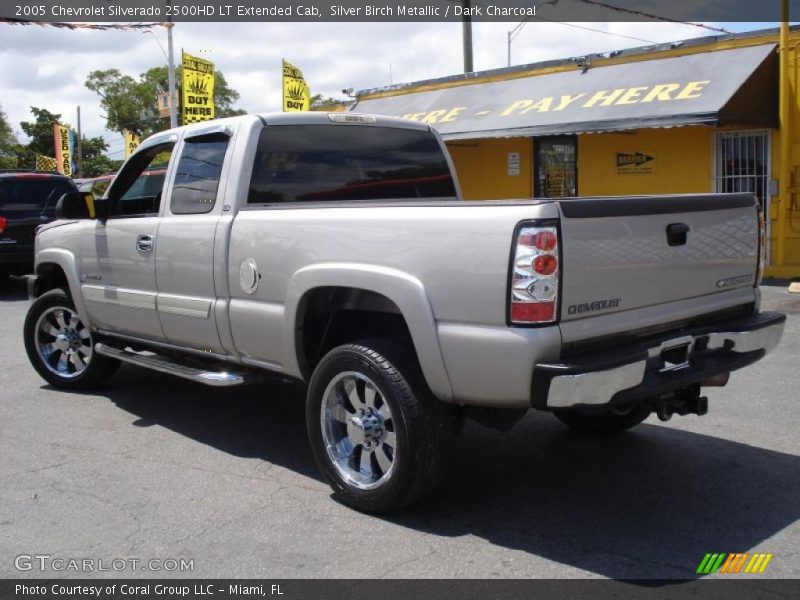 Silver Birch Metallic / Dark Charcoal 2005 Chevrolet Silverado 2500HD LT Extended Cab