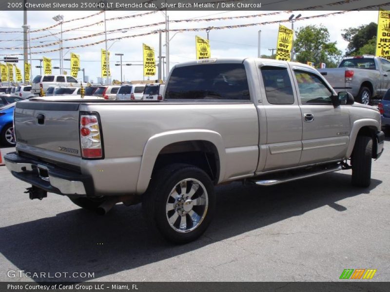 Silver Birch Metallic / Dark Charcoal 2005 Chevrolet Silverado 2500HD LT Extended Cab