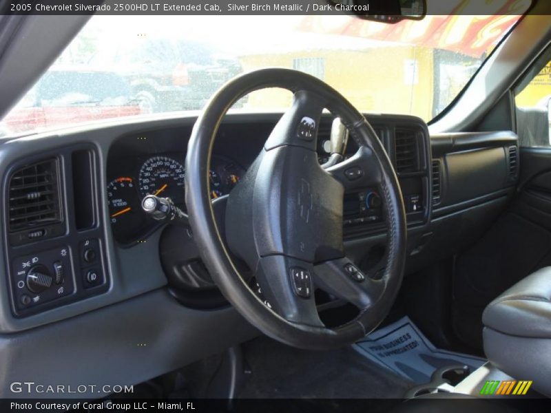Silver Birch Metallic / Dark Charcoal 2005 Chevrolet Silverado 2500HD LT Extended Cab