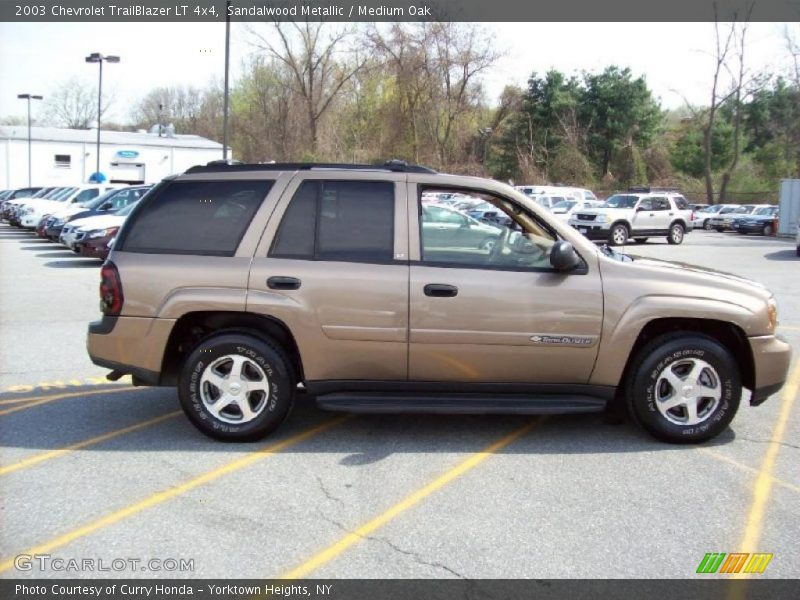 Sandalwood Metallic / Medium Oak 2003 Chevrolet TrailBlazer LT 4x4