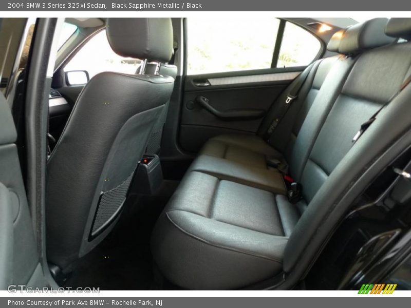 Black Sapphire Metallic / Black 2004 BMW 3 Series 325xi Sedan