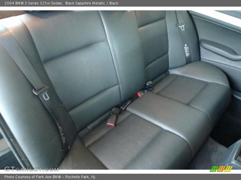 Black Sapphire Metallic / Black 2004 BMW 3 Series 325xi Sedan