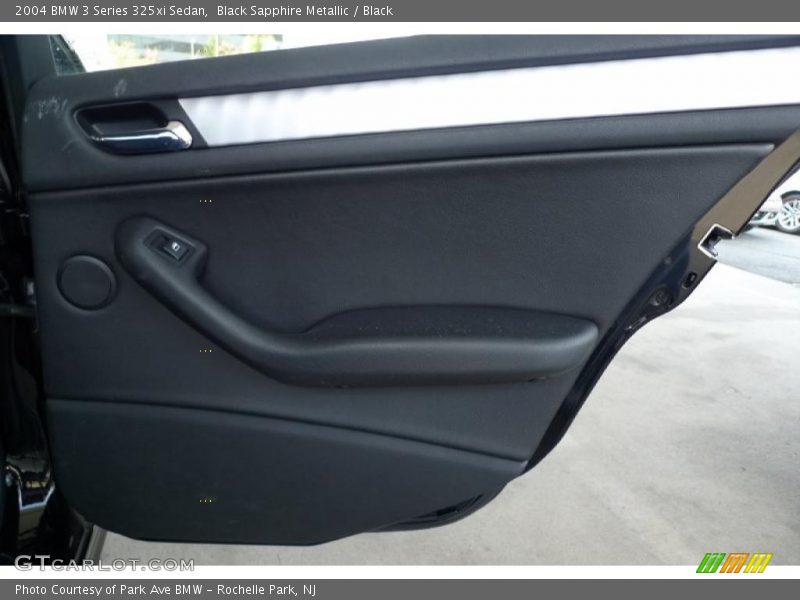 Black Sapphire Metallic / Black 2004 BMW 3 Series 325xi Sedan