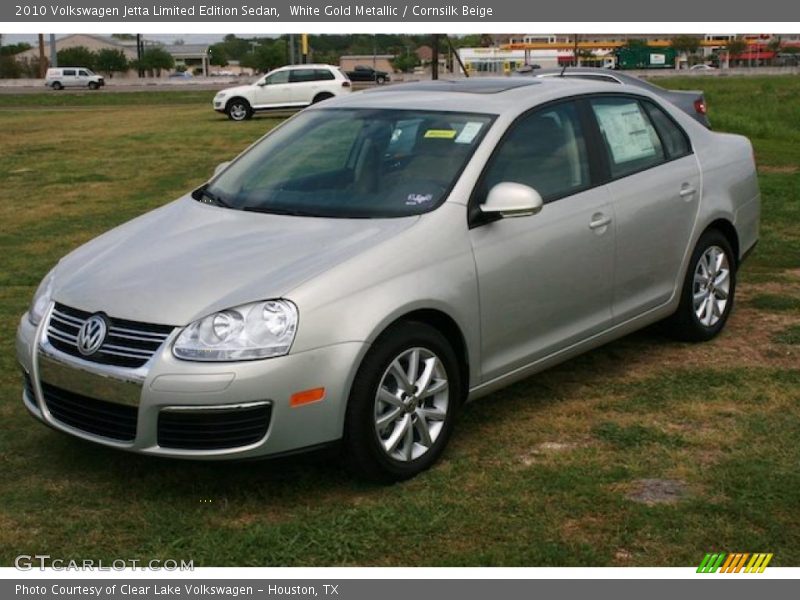 White Gold Metallic / Cornsilk Beige 2010 Volkswagen Jetta Limited Edition Sedan