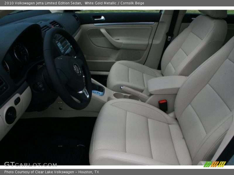 White Gold Metallic / Cornsilk Beige 2010 Volkswagen Jetta Limited Edition Sedan