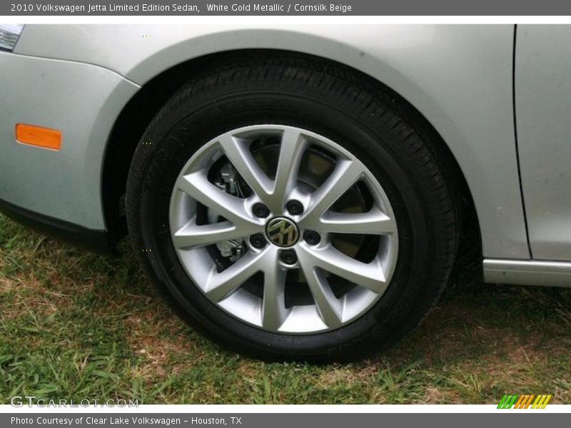 White Gold Metallic / Cornsilk Beige 2010 Volkswagen Jetta Limited Edition Sedan