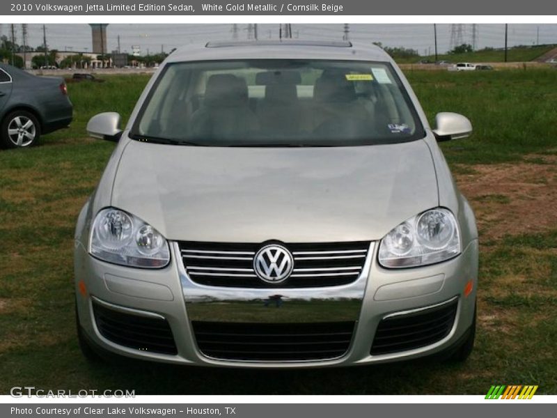 White Gold Metallic / Cornsilk Beige 2010 Volkswagen Jetta Limited Edition Sedan