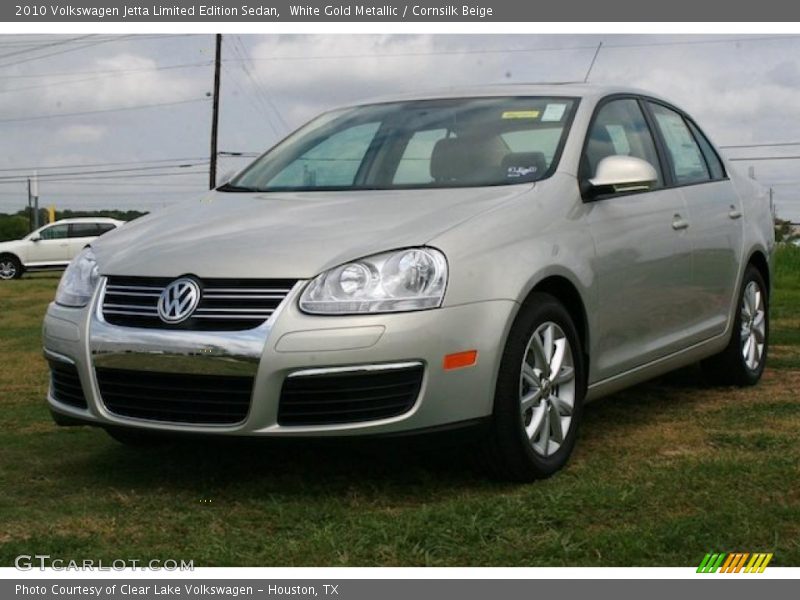 White Gold Metallic / Cornsilk Beige 2010 Volkswagen Jetta Limited Edition Sedan