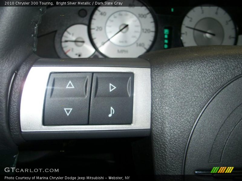 Bright Silver Metallic / Dark Slate Gray 2010 Chrysler 300 Touring
