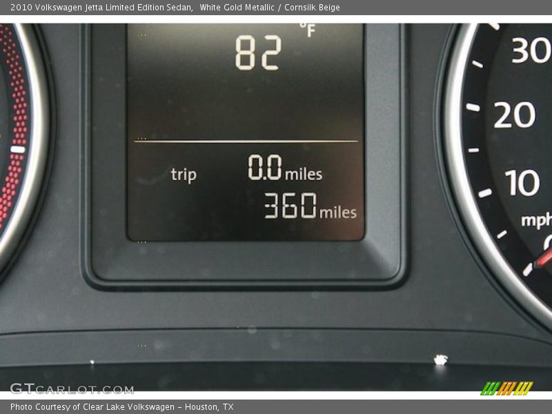White Gold Metallic / Cornsilk Beige 2010 Volkswagen Jetta Limited Edition Sedan