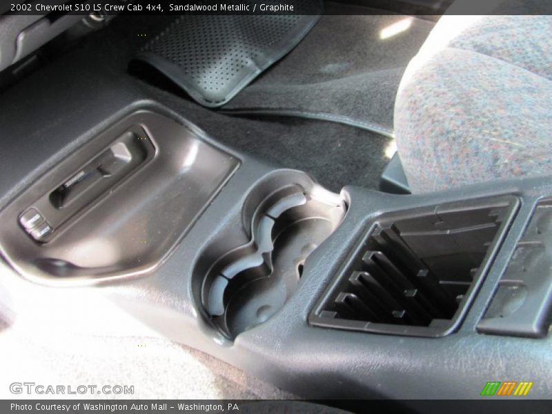 Sandalwood Metallic / Graphite 2002 Chevrolet S10 LS Crew Cab 4x4