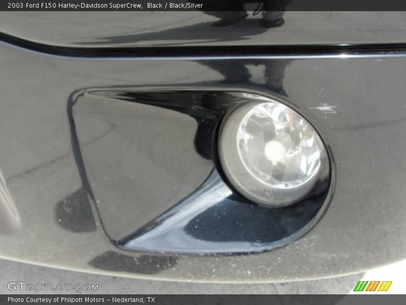 Black / Black/Silver 2003 Ford F150 Harley-Davidson SuperCrew