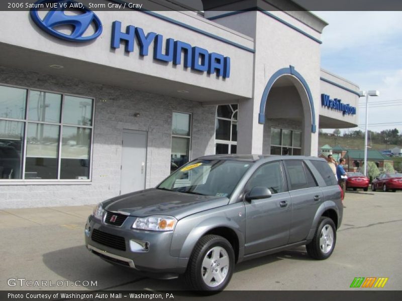 Storm Gray / Gray 2006 Saturn VUE V6 AWD