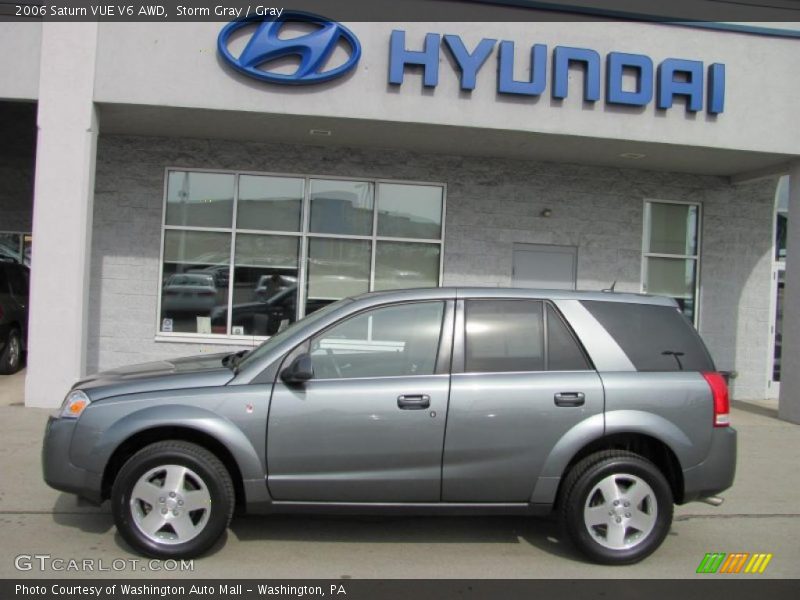 Storm Gray / Gray 2006 Saturn VUE V6 AWD