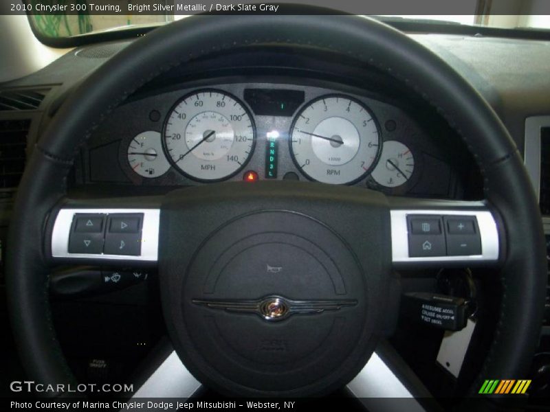 Bright Silver Metallic / Dark Slate Gray 2010 Chrysler 300 Touring