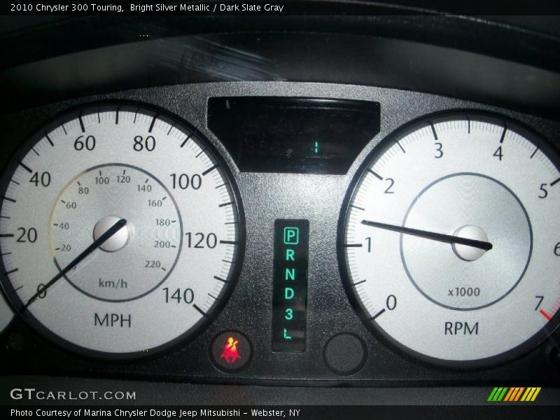 Bright Silver Metallic / Dark Slate Gray 2010 Chrysler 300 Touring