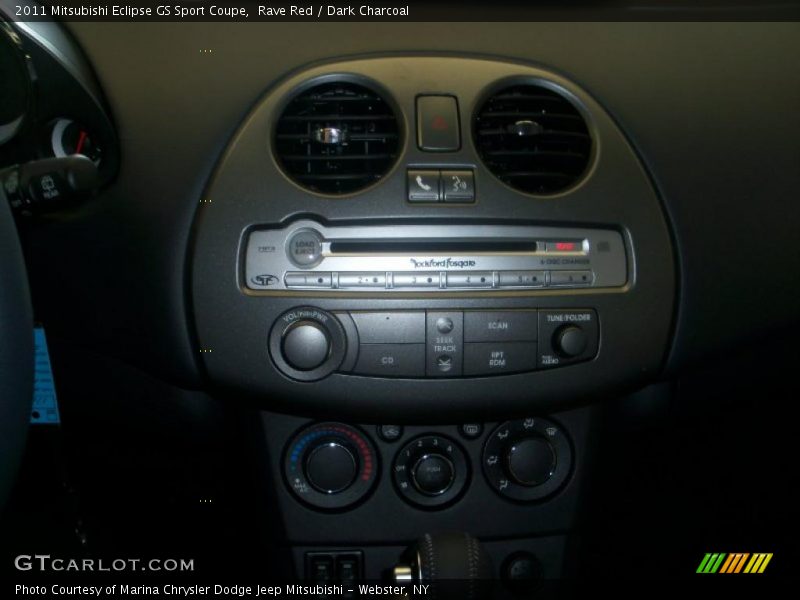 Rave Red / Dark Charcoal 2011 Mitsubishi Eclipse GS Sport Coupe