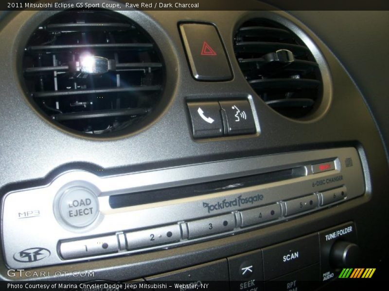 Rave Red / Dark Charcoal 2011 Mitsubishi Eclipse GS Sport Coupe
