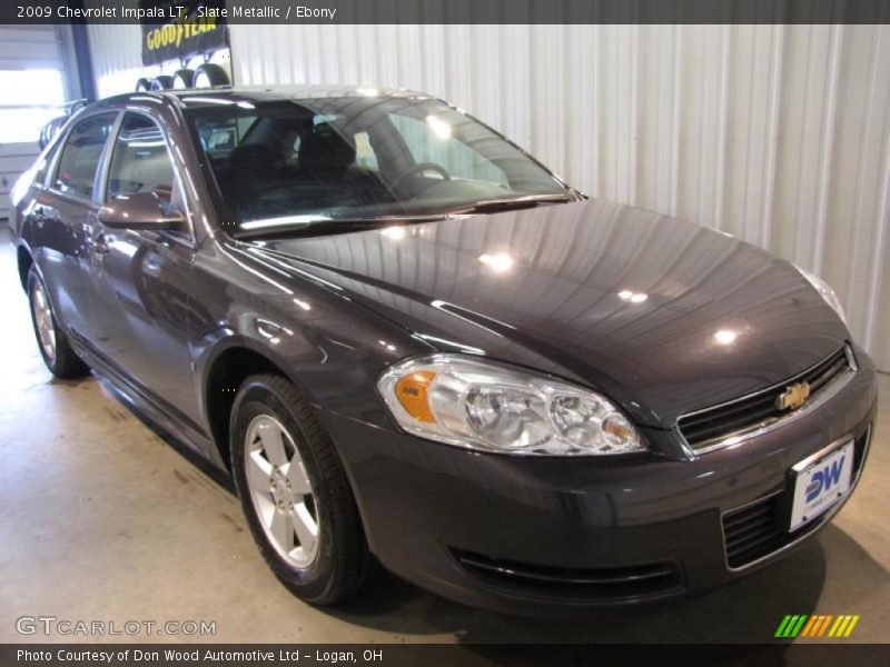 Slate Metallic / Ebony 2009 Chevrolet Impala LT