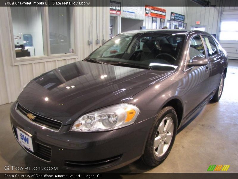 Slate Metallic / Ebony 2009 Chevrolet Impala LT