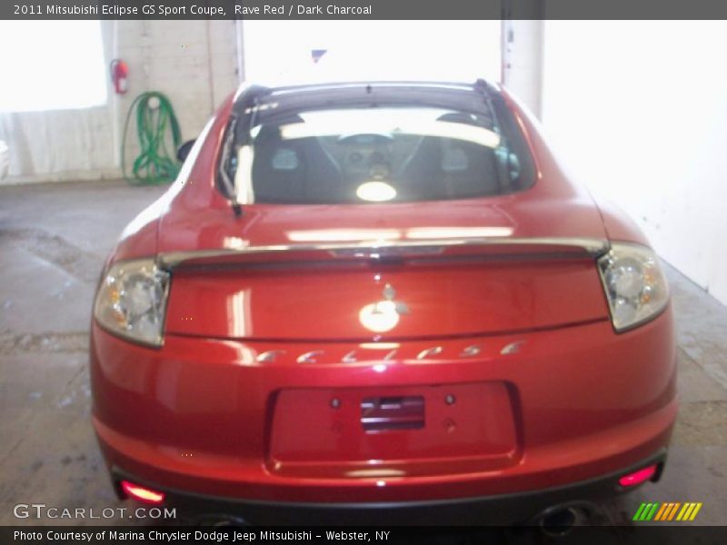 Rave Red / Dark Charcoal 2011 Mitsubishi Eclipse GS Sport Coupe