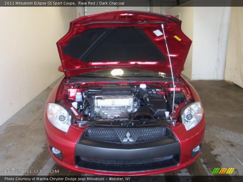 Rave Red / Dark Charcoal 2011 Mitsubishi Eclipse GS Sport Coupe