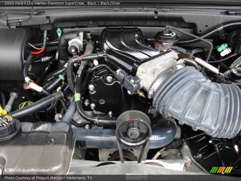  2003 F150 Harley-Davidson SuperCrew Engine - 5.4 Liter SVT Supercharged SOHC 16-Valve Triton V8