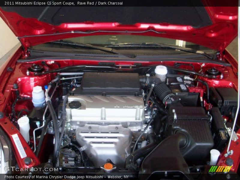 Rave Red / Dark Charcoal 2011 Mitsubishi Eclipse GS Sport Coupe