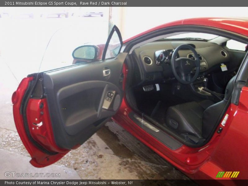 Rave Red / Dark Charcoal 2011 Mitsubishi Eclipse GS Sport Coupe