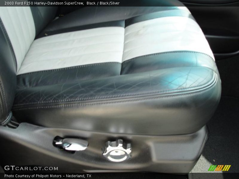 Black / Black/Silver 2003 Ford F150 Harley-Davidson SuperCrew