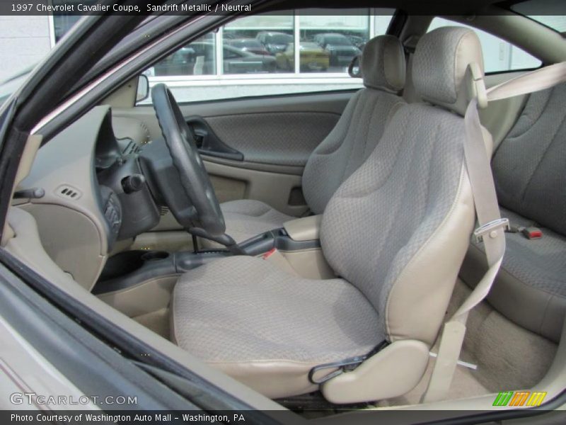 Sandrift Metallic / Neutral 1997 Chevrolet Cavalier Coupe