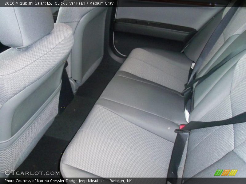 Quick Silver Pearl / Medium Gray 2010 Mitsubishi Galant ES