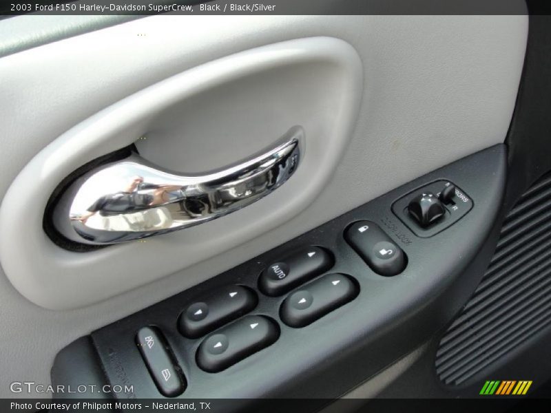 Black / Black/Silver 2003 Ford F150 Harley-Davidson SuperCrew