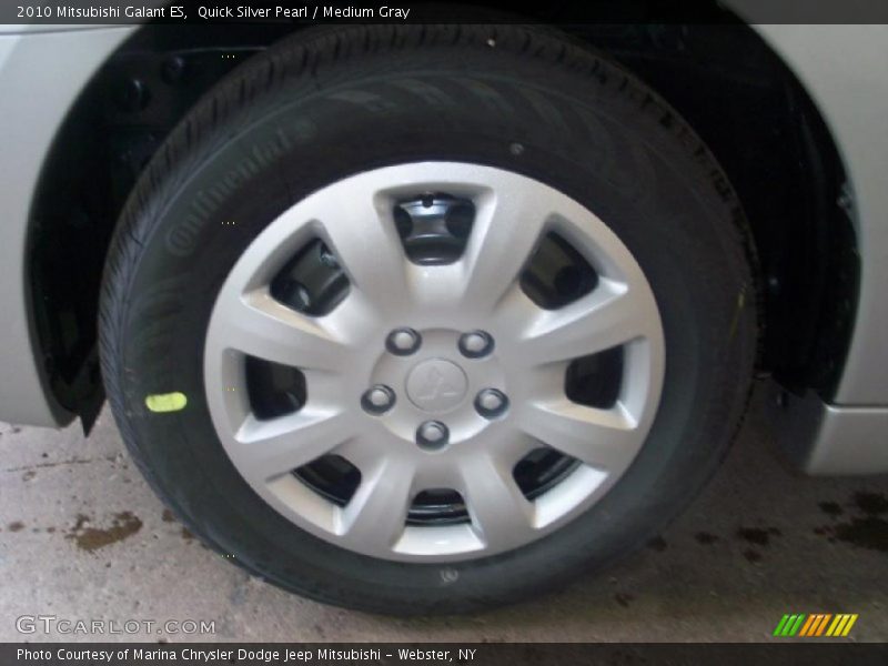Quick Silver Pearl / Medium Gray 2010 Mitsubishi Galant ES
