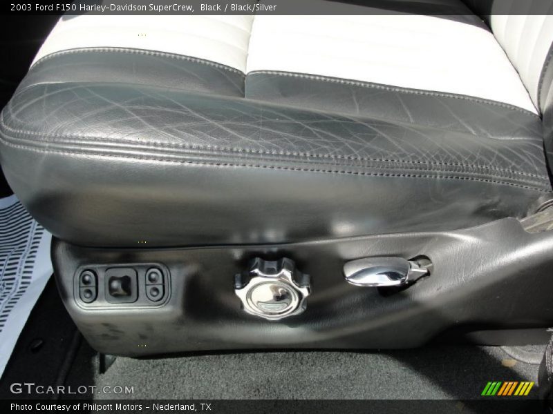 Black / Black/Silver 2003 Ford F150 Harley-Davidson SuperCrew