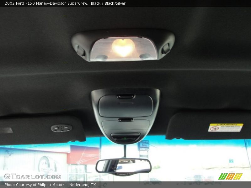 Black / Black/Silver 2003 Ford F150 Harley-Davidson SuperCrew