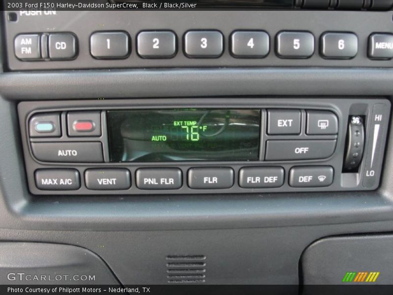 Controls of 2003 F150 Harley-Davidson SuperCrew