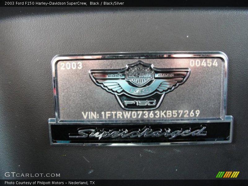  2003 F150 Harley-Davidson SuperCrew Logo