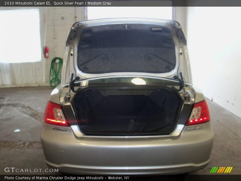 Quick Silver Pearl / Medium Gray 2010 Mitsubishi Galant ES