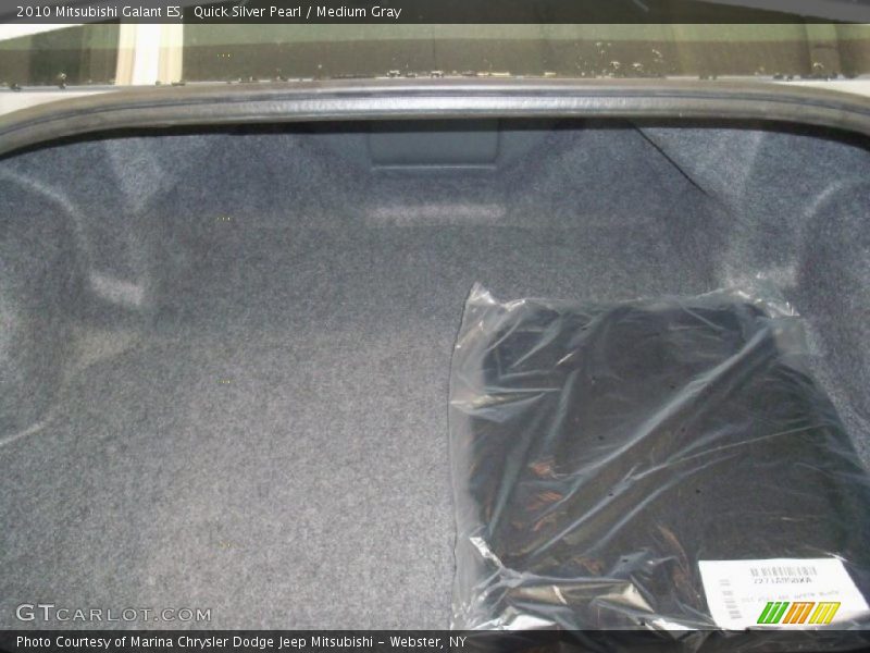 Quick Silver Pearl / Medium Gray 2010 Mitsubishi Galant ES