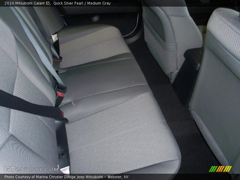 Quick Silver Pearl / Medium Gray 2010 Mitsubishi Galant ES