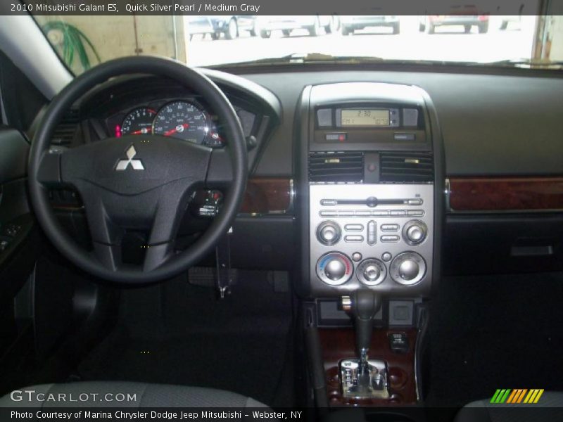 Quick Silver Pearl / Medium Gray 2010 Mitsubishi Galant ES